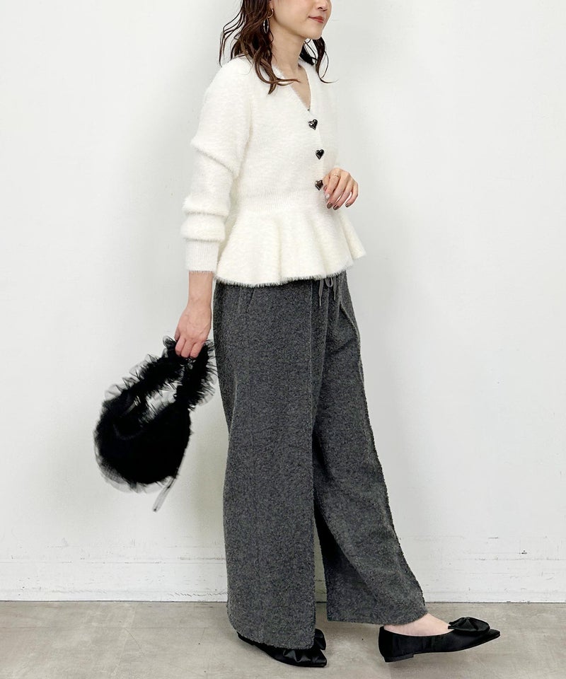 model：H164　着用サイズ：M　グレー