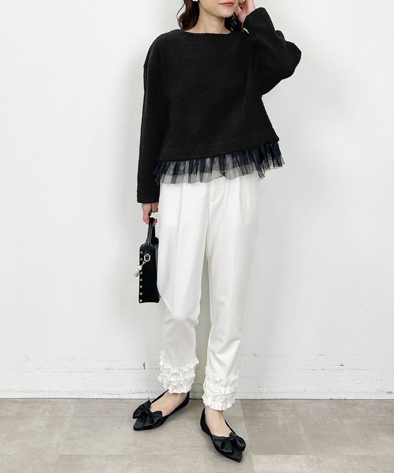 model：H164　着用サイズ：M　ブラック