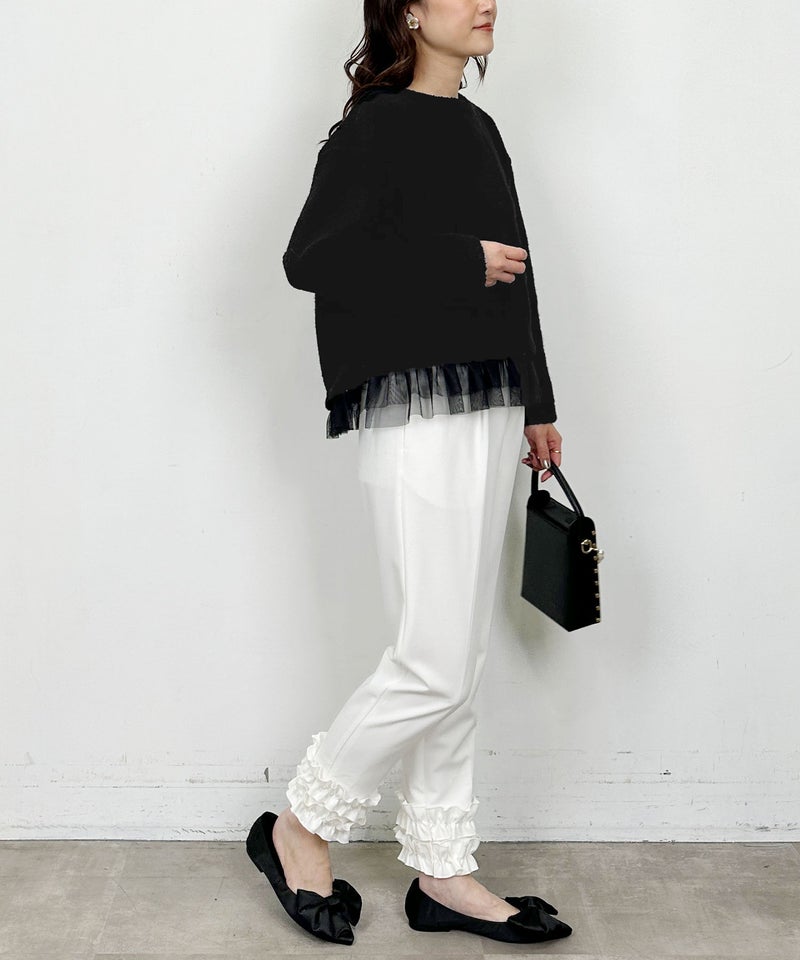 model：H164　着用サイズ：M　ブラック