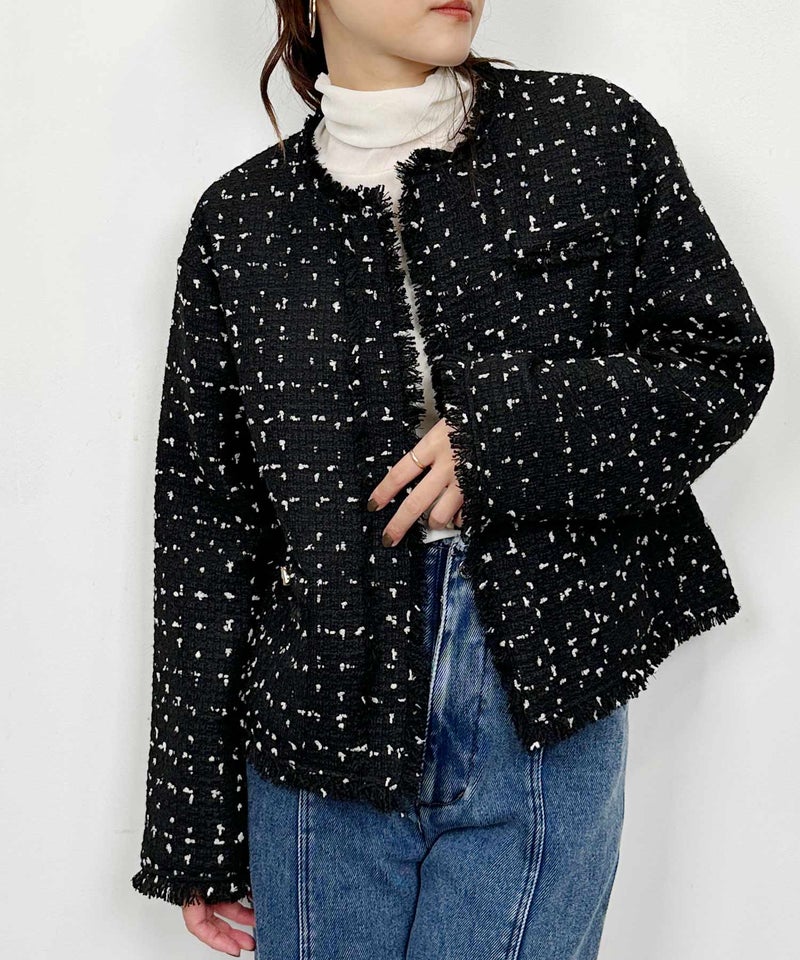 model：H164　着用サイズ：M　ブラック