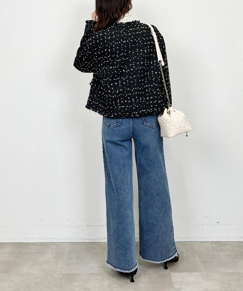 model：H164　着用サイズ：M　ブラック
