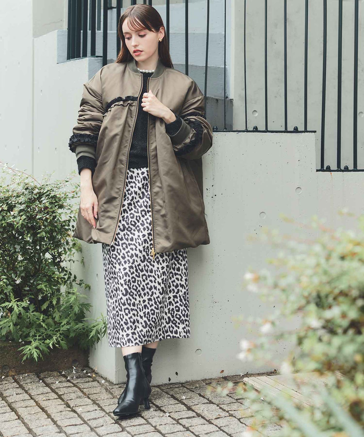 model：H160　着用サイズ：M