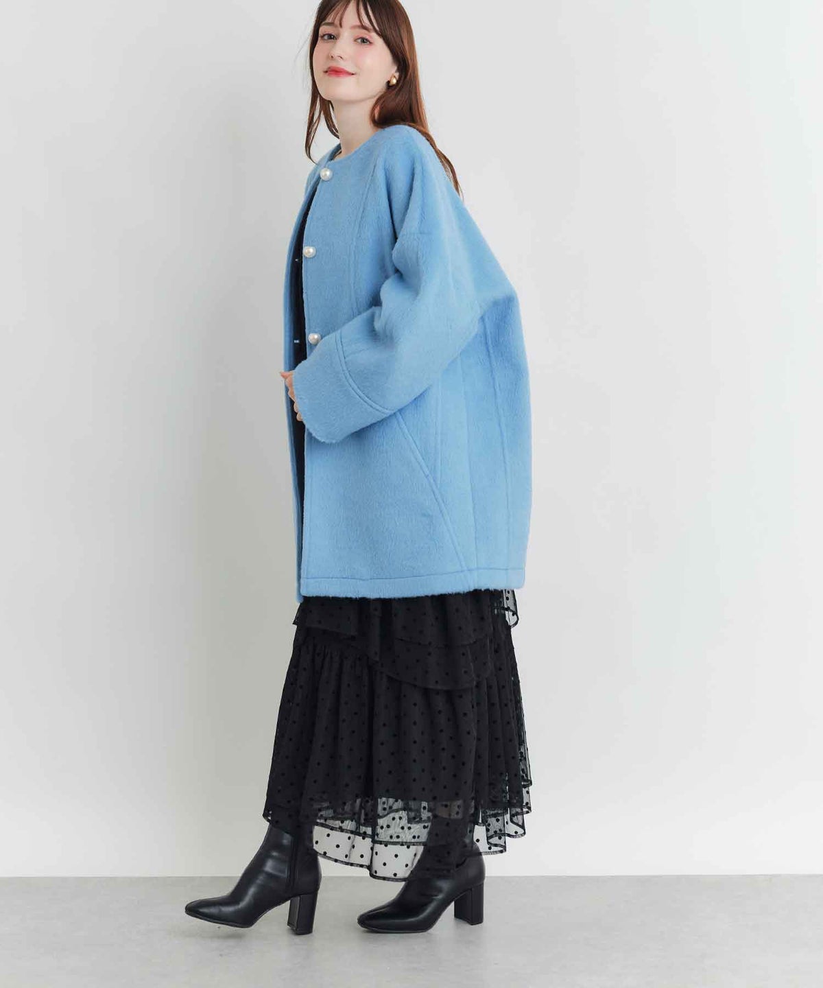 model：H160　着用サイズ：M