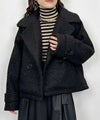 model：H164　着用サイズ：M　ブラック