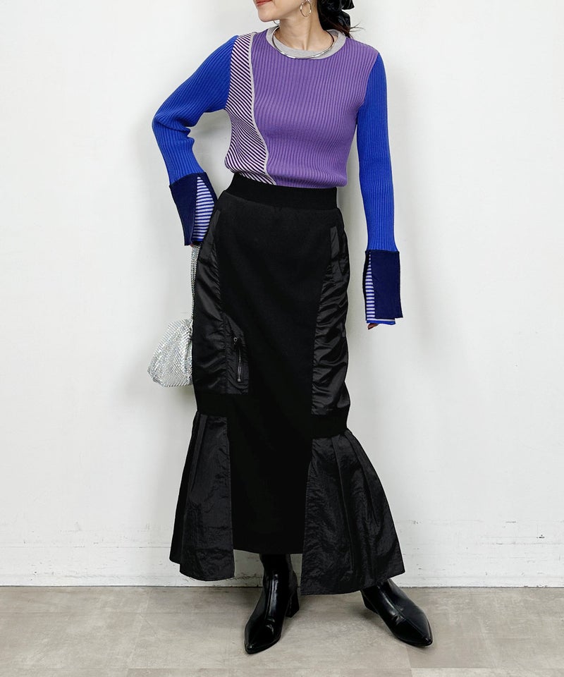 model：H164　着用サイズ：M　ブラック