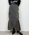 model：H164　着用サイズ：M　チャコールグレー