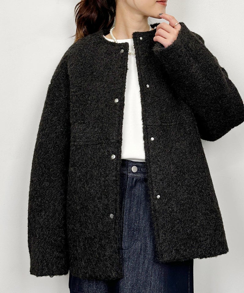 model：H164　着用サイズ：M　ブラック
