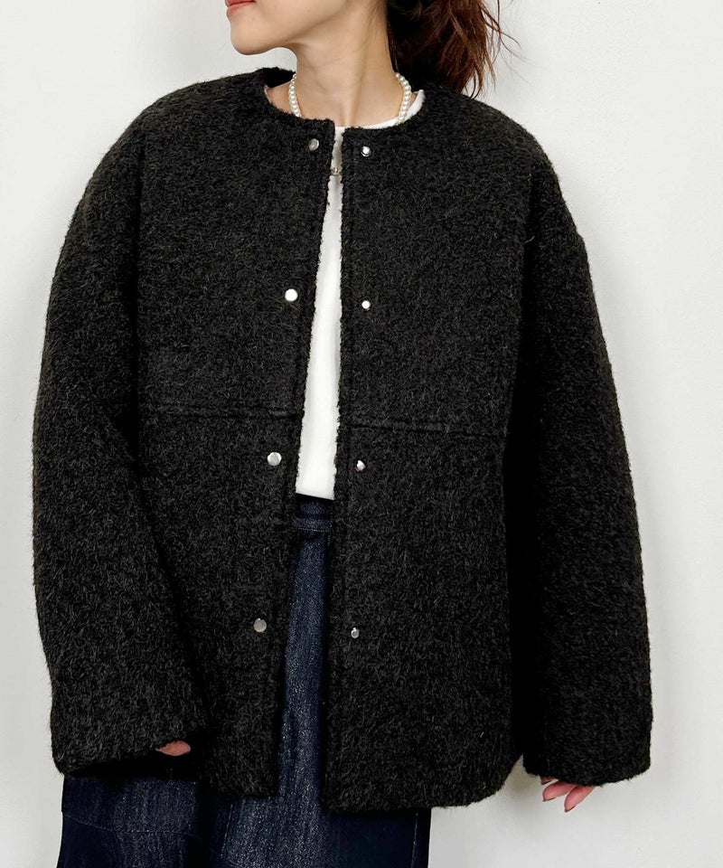 model：H164　着用サイズ：M　ブラック