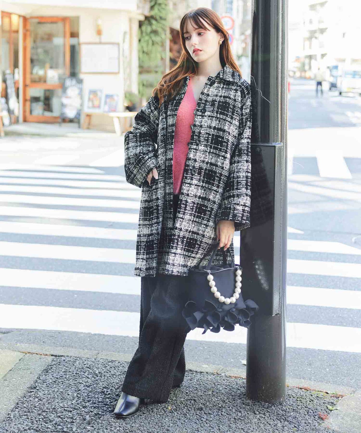 model：H160　着用サイズ：M
