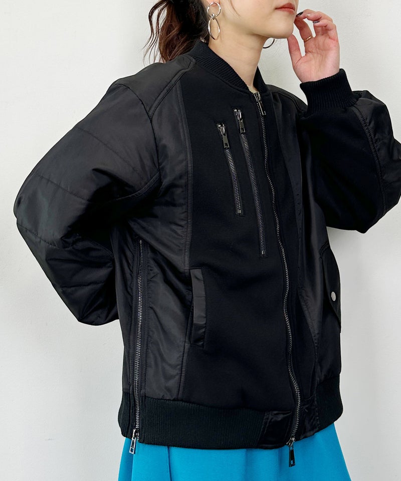model：H164　着用サイズ：M　ブラック