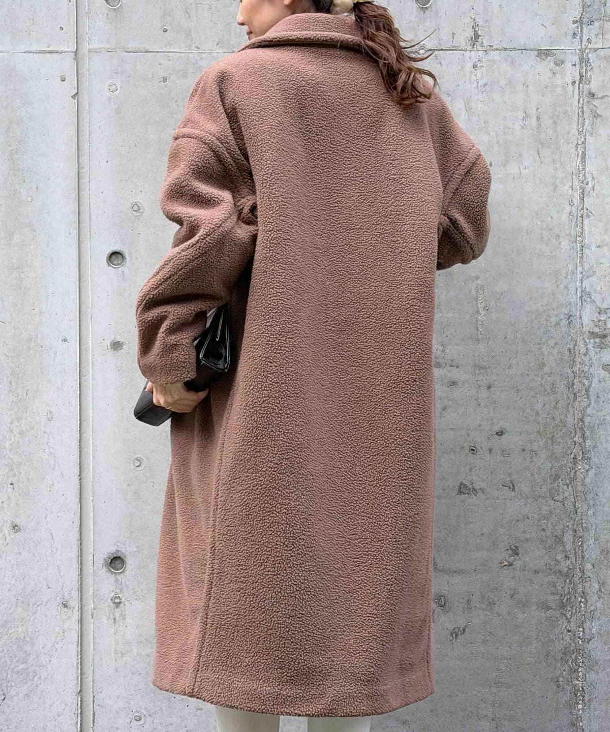 model：H164　着用サイズ：M　ブラウン