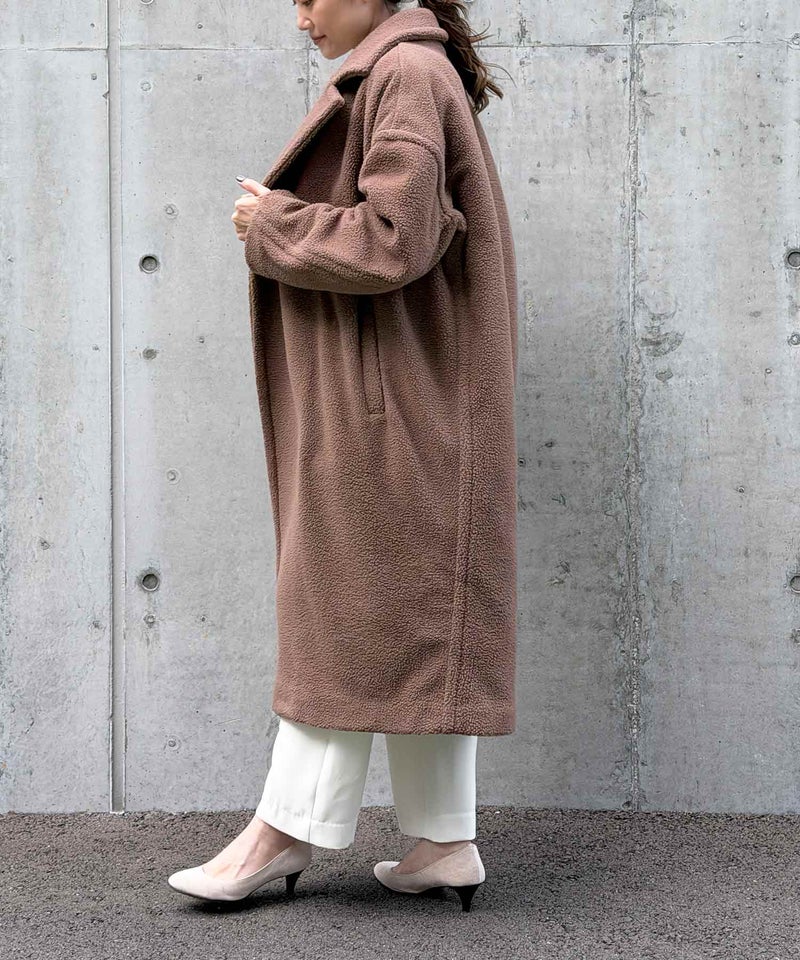 model：H164　着用サイズ：M　ブラウン